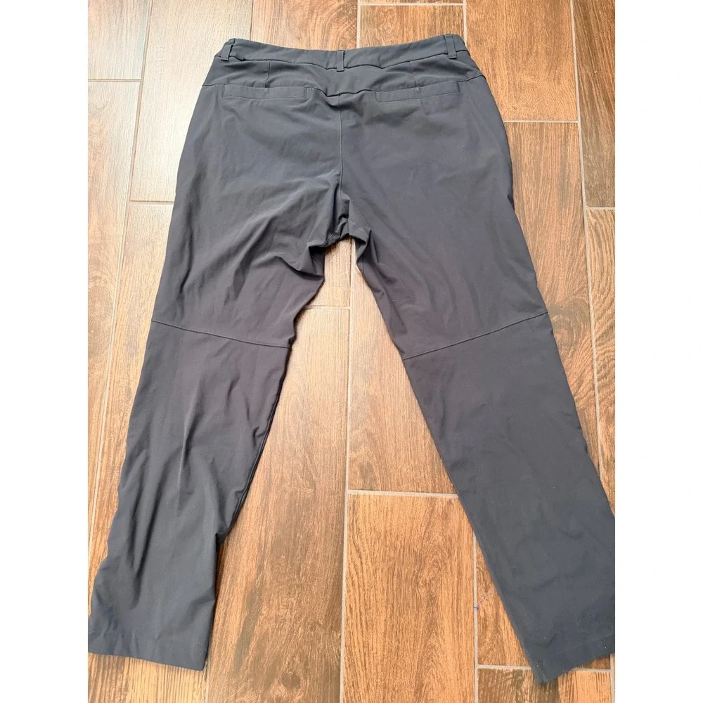 Lululemon Commission Pant Classic Mens 36 Dark Grey Technical Chino Trousers 32L